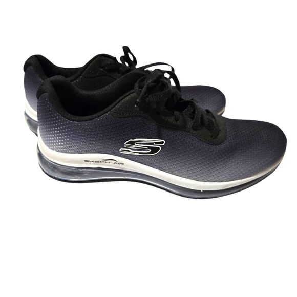Skechers Skech-Air Element 2.0 Black and White Sneakers Ladies 8 - Picture 2 of 10